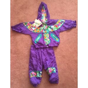 Vintage 90's Style Tracksuit Set